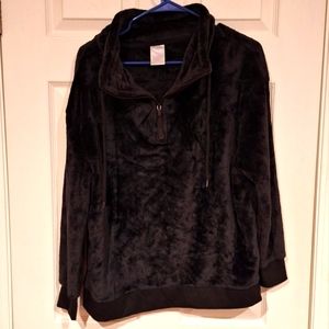 Supersoft pullover half zip sweatshirt